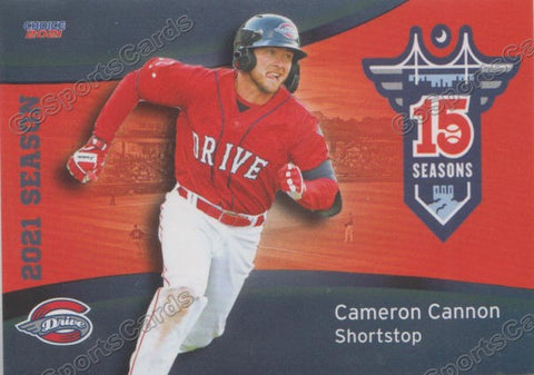 2021 Greenville Drive Cameron Cannon