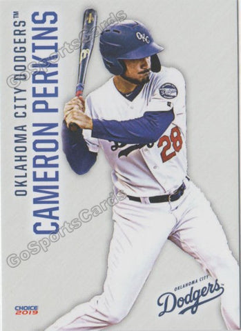 2019 Oklahoma City Dodgers Cameron Perkins