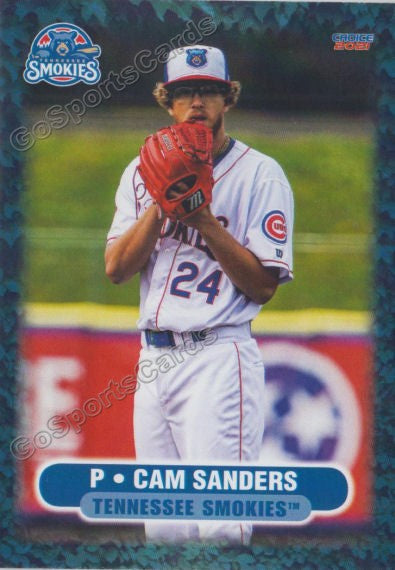 2021 Tennessee Smokies Cam Sanders