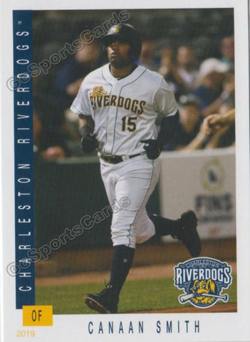 2019 Charleston RiverDogs Canaan Smith