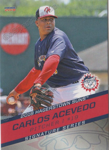 2018 Hagerstown Suns Carlos Acevedo