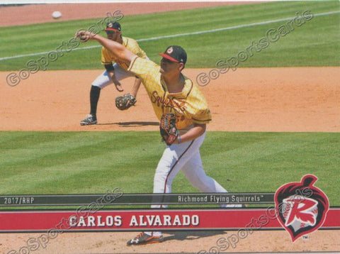 2017 Richmond Flying Squirrels Carlos Alvarado