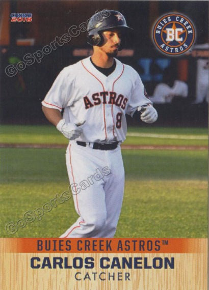 2018 Buies Creek Astros Carlos Canelon