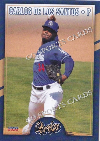 2022 Rancho Cucamonga Quakes Carlos De Los Santos