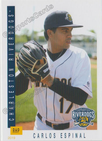 2019 Charleston RiverDogs Carlos Espinal