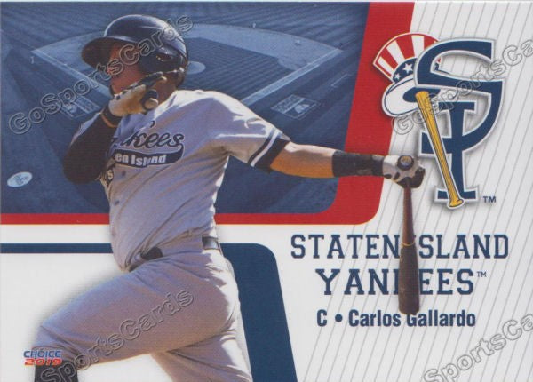 2019 Staten Island Yankees Carlos Gallardo