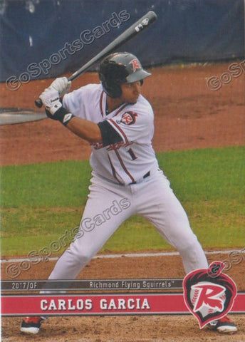 2017 Richmond Flying Squirrels Carlos Garcia