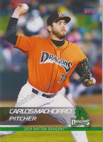 2019 Dayton Dragons Carlos Machorro