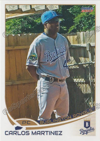 2017 Burlington Royals Carlos Martinez