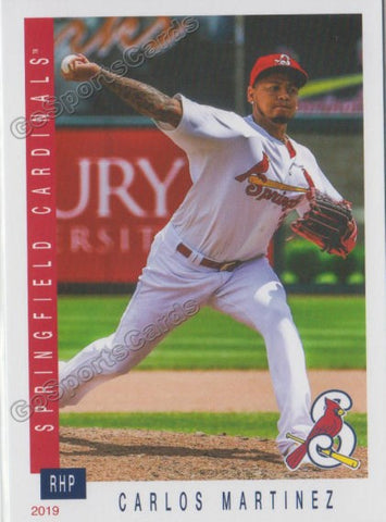 2019 Springfield Cardinals Carlos Martinez