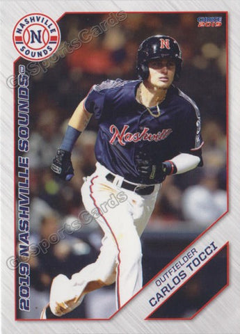 2019 Nashville Sounds Carlos Tocci