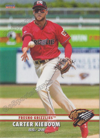 2019 Fresno Grizzlies Carter Kieboom