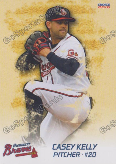 2016 Gwinnett Braves Casey Kelly