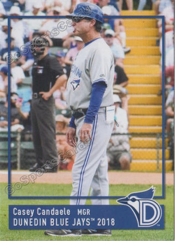 2018 Dunedin Blue Jays Casey Candaele