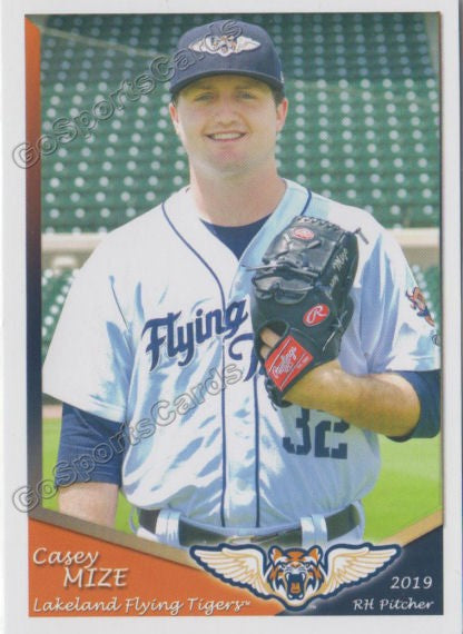 2019 Lakeland Flying Tigers Casey Mize – Go Sports Cards