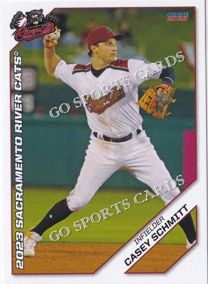 2023 Sacramento River Cats Casey Schmitt