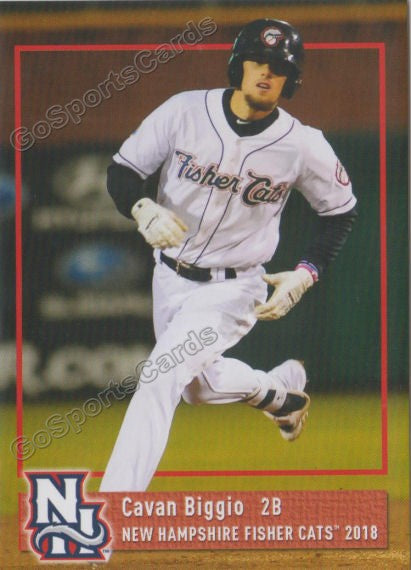 2018 New Hampshire Fisher Cats Cavan Biggio