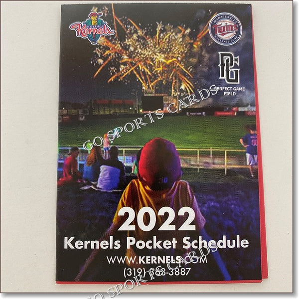 2022 Cedar Rapids Kernels Pocket Schedule D