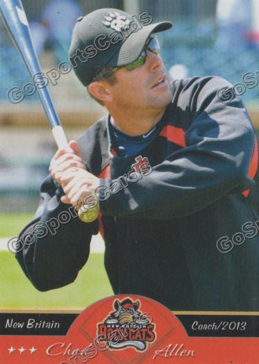 2014 New Britain Rock Cats Chad Allen – Go Sports Cards