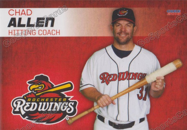 2018 Rochester Red Wings Chad Allen