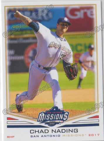 2017 San Antonio Missions Charles Chad Nading