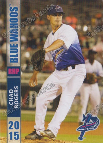 2015 Pensacola Blue Wahoos Chad Rogers