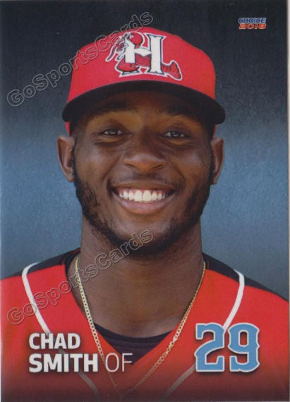 2018 Hickory Crawdads Chad Smith