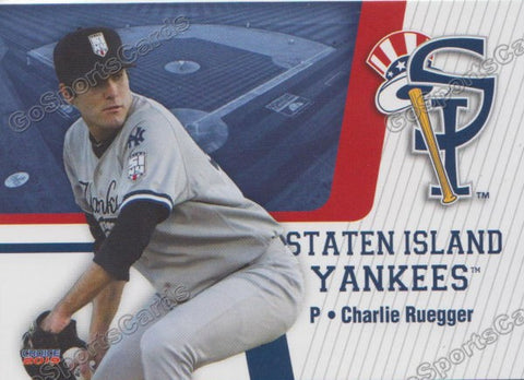 2019 Staten Island Yankees Charlie Ruegger