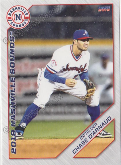 2019 Nashville Sounds Chase D'Arnaud