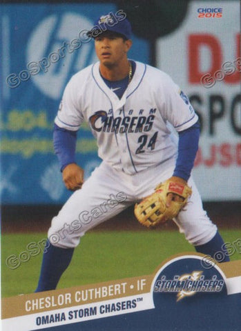 2015 Omaha Storm Chasers Cheslor Cuthbert