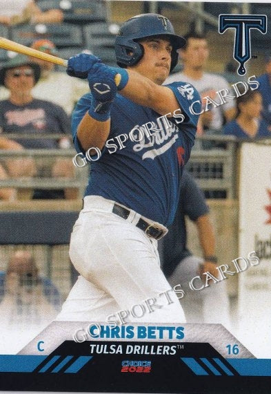 2022 Tulsa Drillers Chris Betts