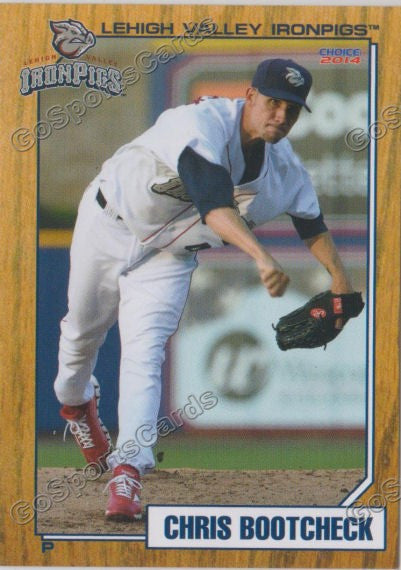 2014 Lehigh Valley IronPigs 2nd Chris Bootcheck