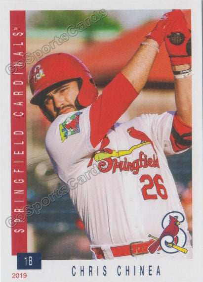 2019 Springfield Cardinals Chris Chinea