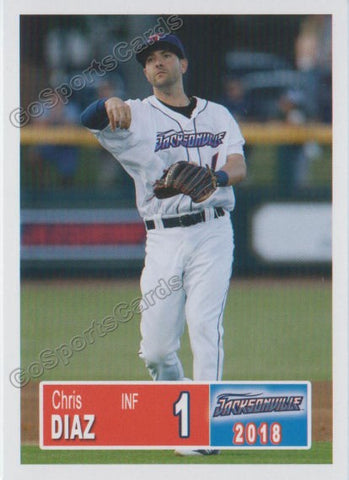 2018 Jacksonville Jumbo Shrimp Chris Diaz