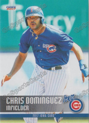 2017 Iowa Cubs Chris Dominguez