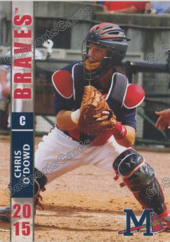 2015 Mississippi Braves Chris O'Dowd