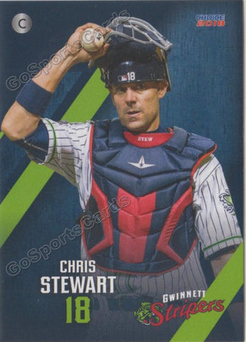 2018 Gwinnett Stripers Chris Stewart