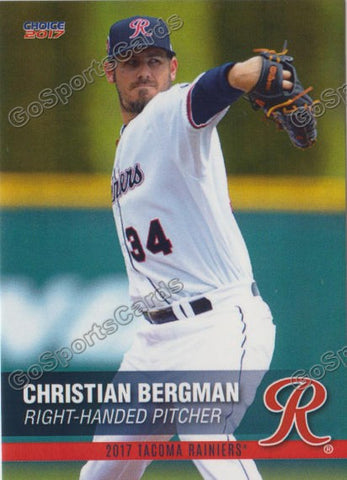 2017 Tacoma Rainiers Christian Bergman