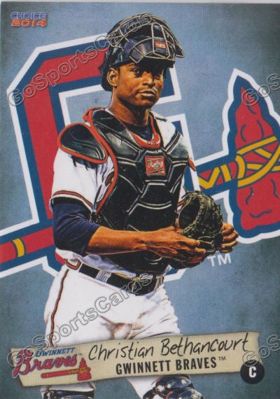 2014 Gwinnett Braves Christian Bethancourt – Go Sports Cards