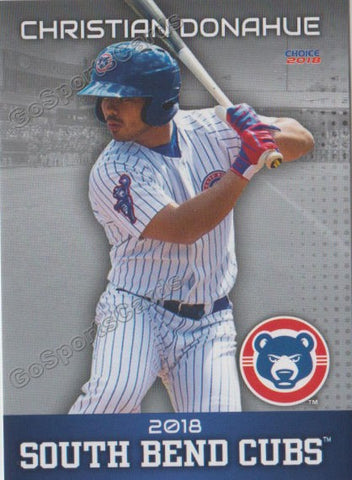 2018 South Bend Cubs Christian Donahue