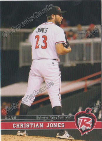 2017 Richmond Flying Squirrels Christian Jones