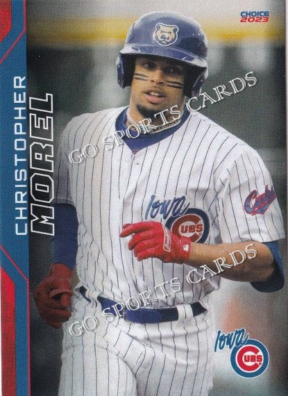 2023 Iowa Cubs Christopher Morel – Go Sports Cards
