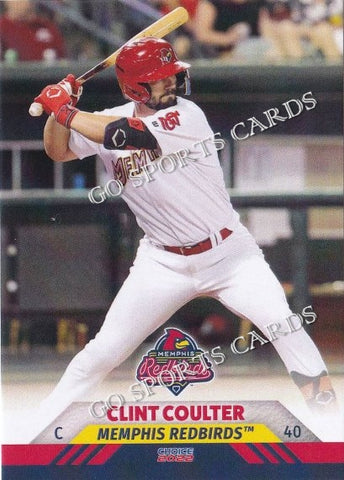 2022 Memphis Redbirds Clint Coulter