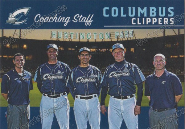 2018 Columbus Clippers Johnny Narron Steve Karsay Bobby Magallanes