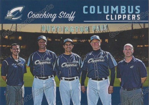 2018 Columbus Clippers Johnny Narron Steve Karsay Bobby Magallanes