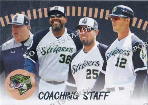 2023 Gwinnett Stripers Craig Bjornson Carlos Mendez Wigberto Nevarez Stevie Wilkerson