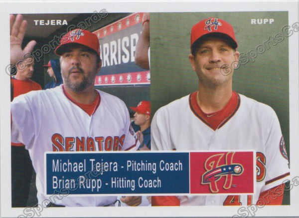 2018 Harrisburg Senators Michael Tejera Brian Rupp