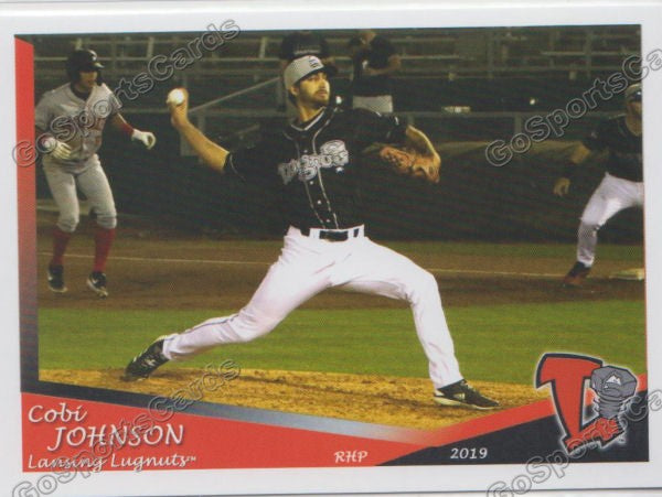 2019 Lansing Lugnuts Cobi Johnson