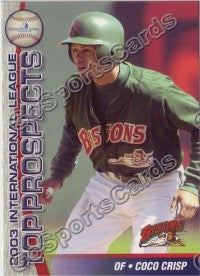 2003 International League Top Prospects Choice Coco Crisp