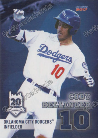 2017 Oklahoma City Dodgers Cody Bellinger